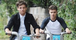 One Direction's Laim Paine and Louis Tomlinson