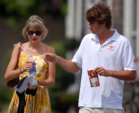 Taylor Swift and her boyfriend