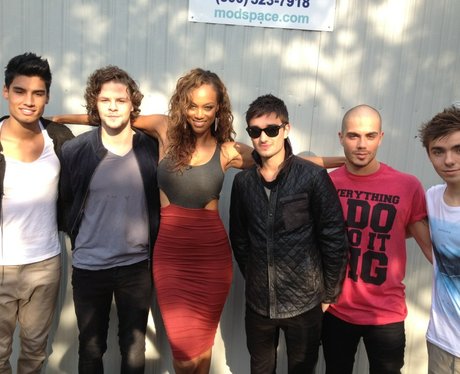 The Wanted with Tyra Banks