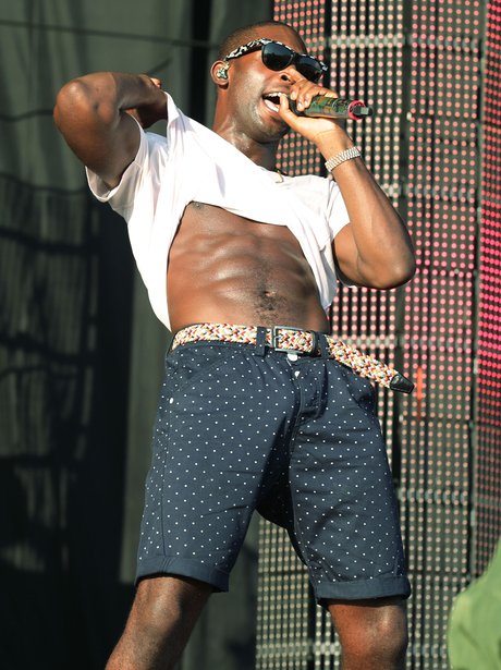 Tinie Tempah performs at V Festival 2012