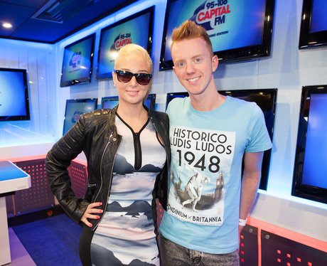 Tulisa and James Barr