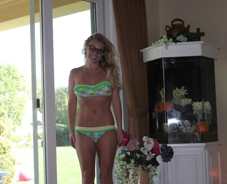 Britney Spears in a bikini