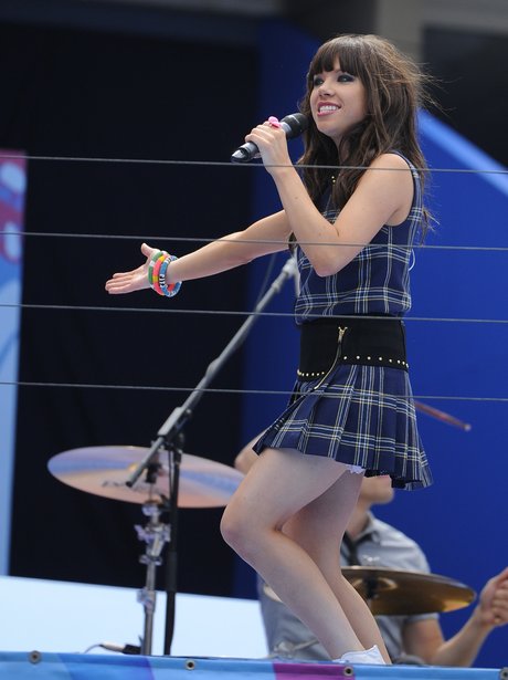 Carly Rae Jepsen Performs At The Us Open What The Stars Did Over Bank