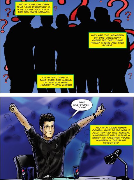 One Direction Get Turned In To Cartoons In New Comic Book Stantoons 1 ...