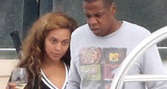 Beyonce and Jay-Z on a cruise