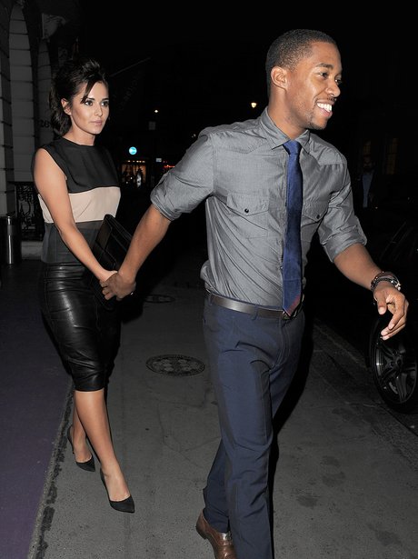 Cheryl Cole and Tre Holloway in London.