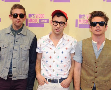 Fun arrive at the MTV VMA 2012 Awards