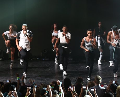 JLS perform at iTunes Festival 2012.