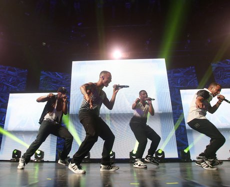 JLS perform at iTunes Festival 2012.