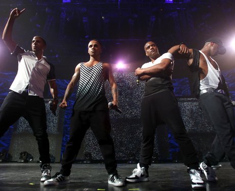 JLS perform at iTunes Festival 2012.