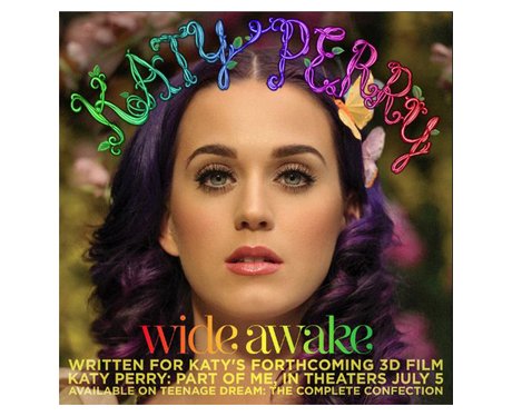 Katy Perry's Wide Awake artwork
