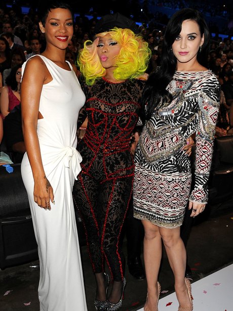 Rihanna, Nicki Minaj and Katy perry