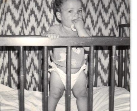 Max George's baby picture.