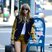 Image 1: Taylor Swift carrying her guitar in New York