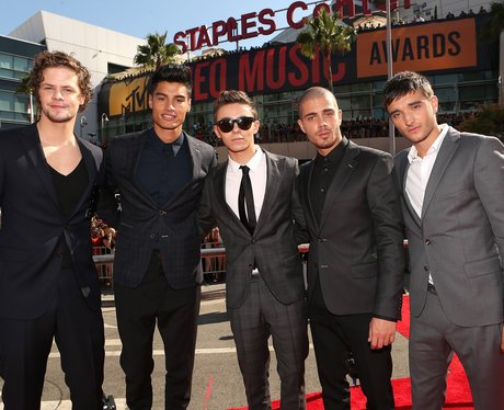 The Wanted at the MTV VMA's 2012.
