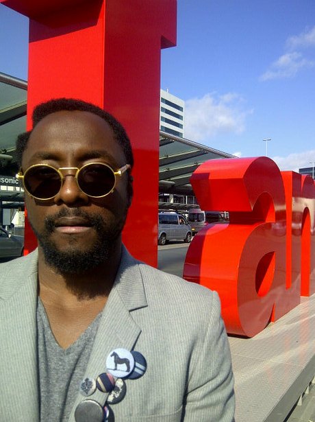 Will.i.am returns to Amsterdam.