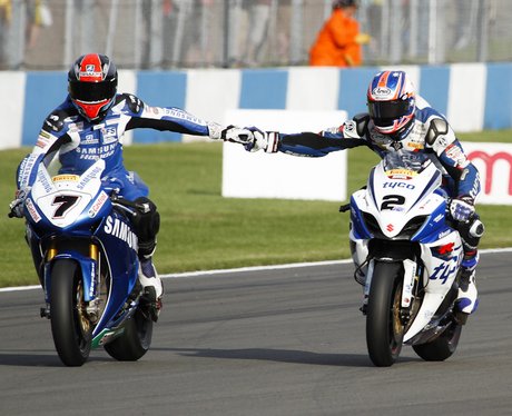 BSB - Brookes and Laverty congratulate eachother o