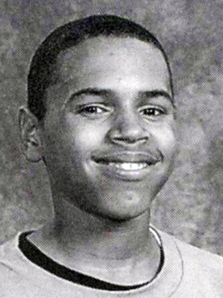 Chris Brown Year Book Picture