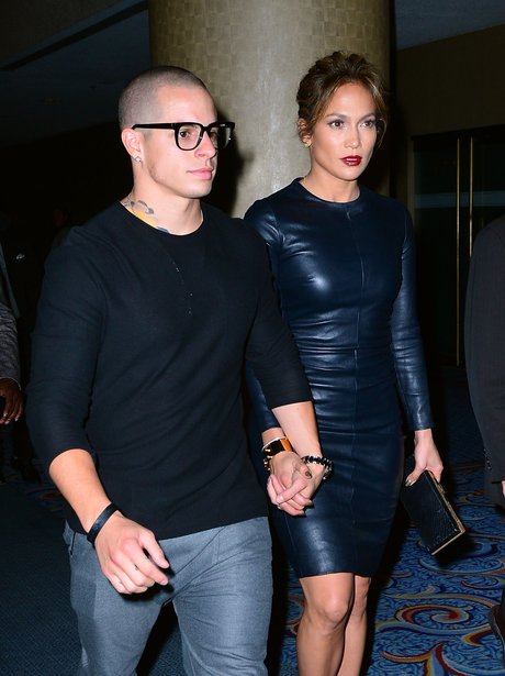 Jennifer Lopez and Casper Smart in New York.