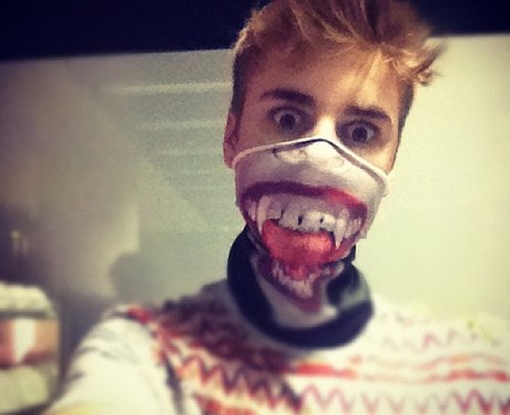 Justin Bieber Halloween Mask