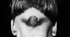 Lady Gaga Head Tattoo