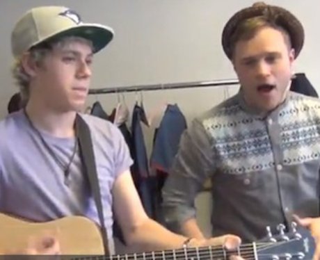 Olly Murs and Niall Horan