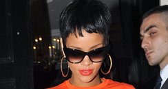 Rihanna leaving a club in london