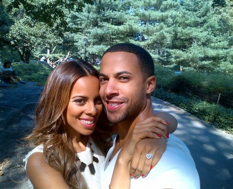 Rochelle and Marvin hugging