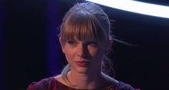 Taylor swift performs at stand up for cancer