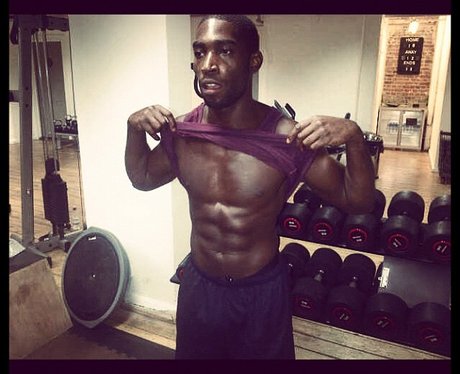 Tinie Tempah topless
