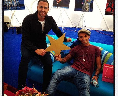 Aston Merrygold and Marvin Humes