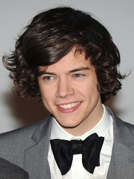 Harry Styles at the BRIT awards 2012.