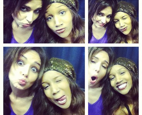 Ambrya Underwood and Cheryl Cole photobooth