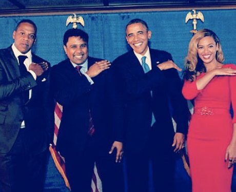 Beyonce, Jay-Z and Barack Obama dust off their shoulder
