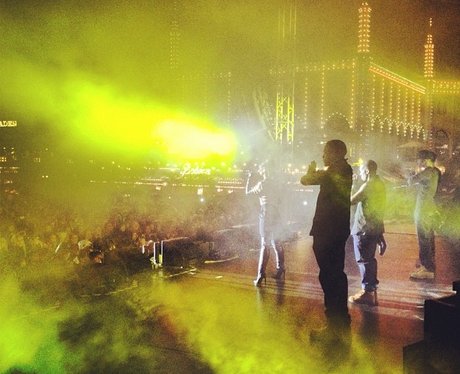 Cheryl Cole live in Denmark on Twitter