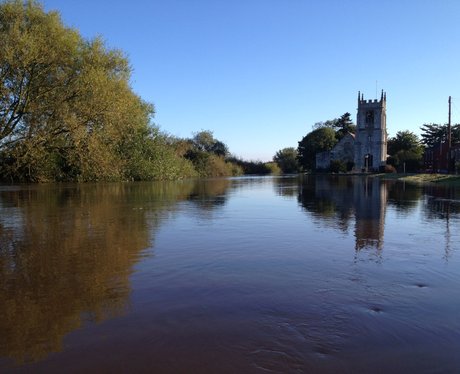 flooding in cawood