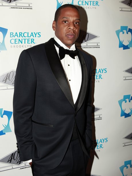Jay-Z At Club Opening