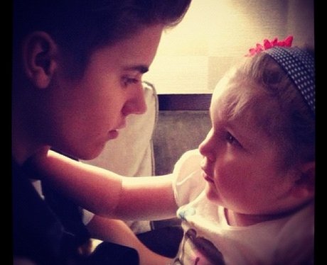 Justin Bieber with avalanna