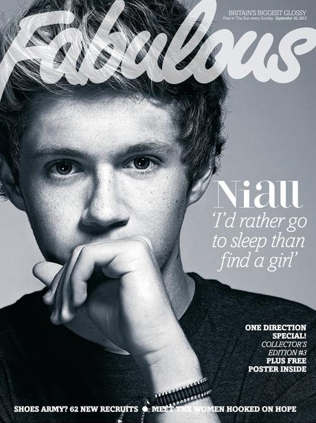 One Direction in Fabulous Magazine