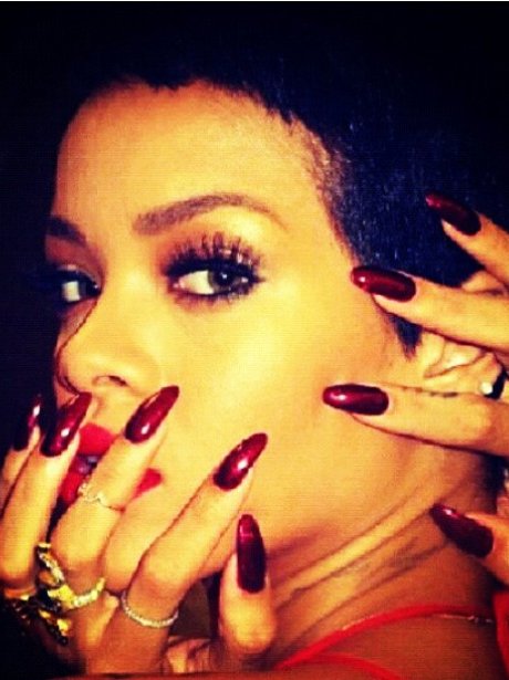 Rihanna hands