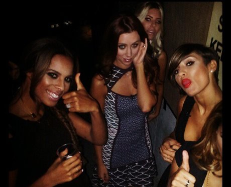 The Saturdays on a night out
