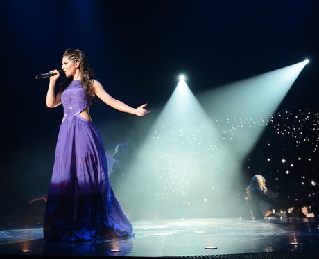 Cheryl Cole performs on her 'A Million Lights' tour.