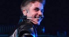 Justin Bieber performs on his Believe tour