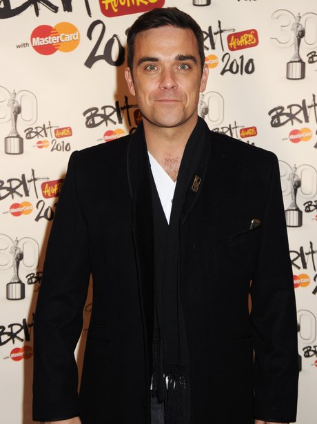 Robbie Williams BRIT Awards 2010