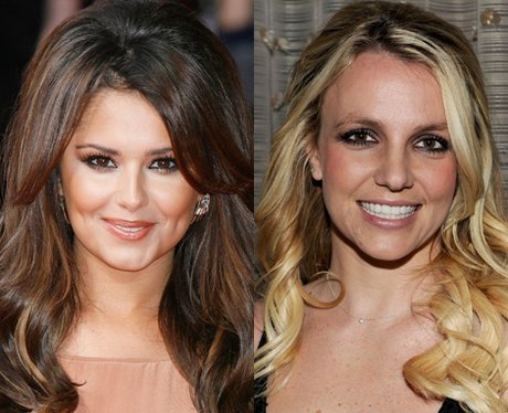 Cheryl Cole and Britney Spears.