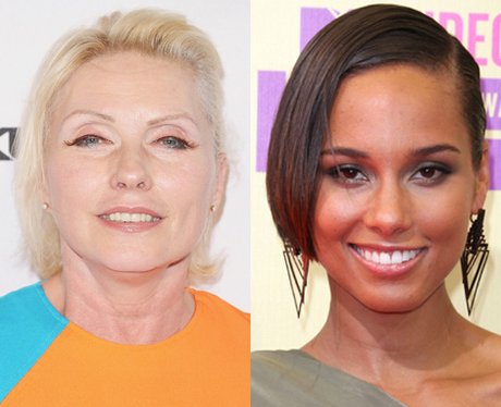 Debbie Harry and Alicia Keys