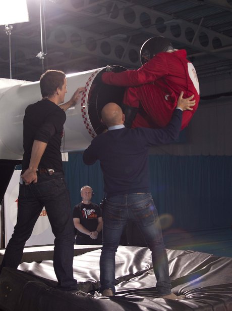 JLS and Olly Murs prank