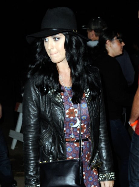 Katy Perry at the Haunted Hayride in Los Angeles.
