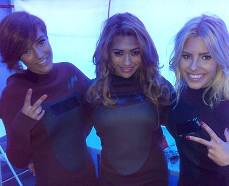The Saturdays in wetsuits