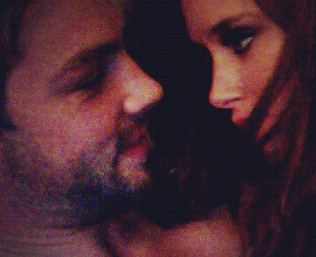 Una Healy and Ben Foden.